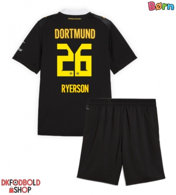 Borussia Dortmund Julian Ryerson #26 Udebanesæt Børn 2026-27 Kort ærmer (+ korte bukser)